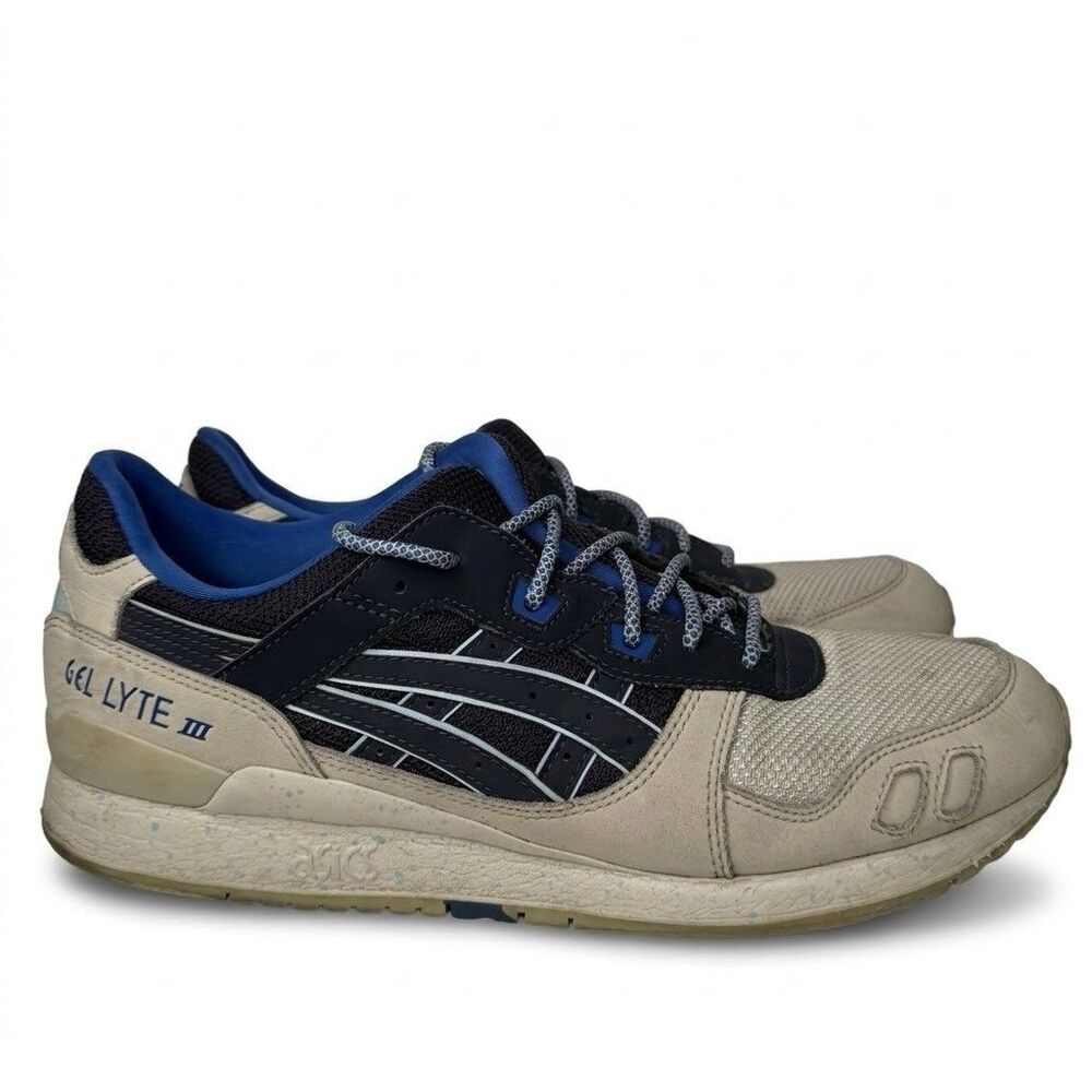Asics Gel-Lyte III India Ink Sail Mens Size 12 US H7L0L Retro Running Shoes